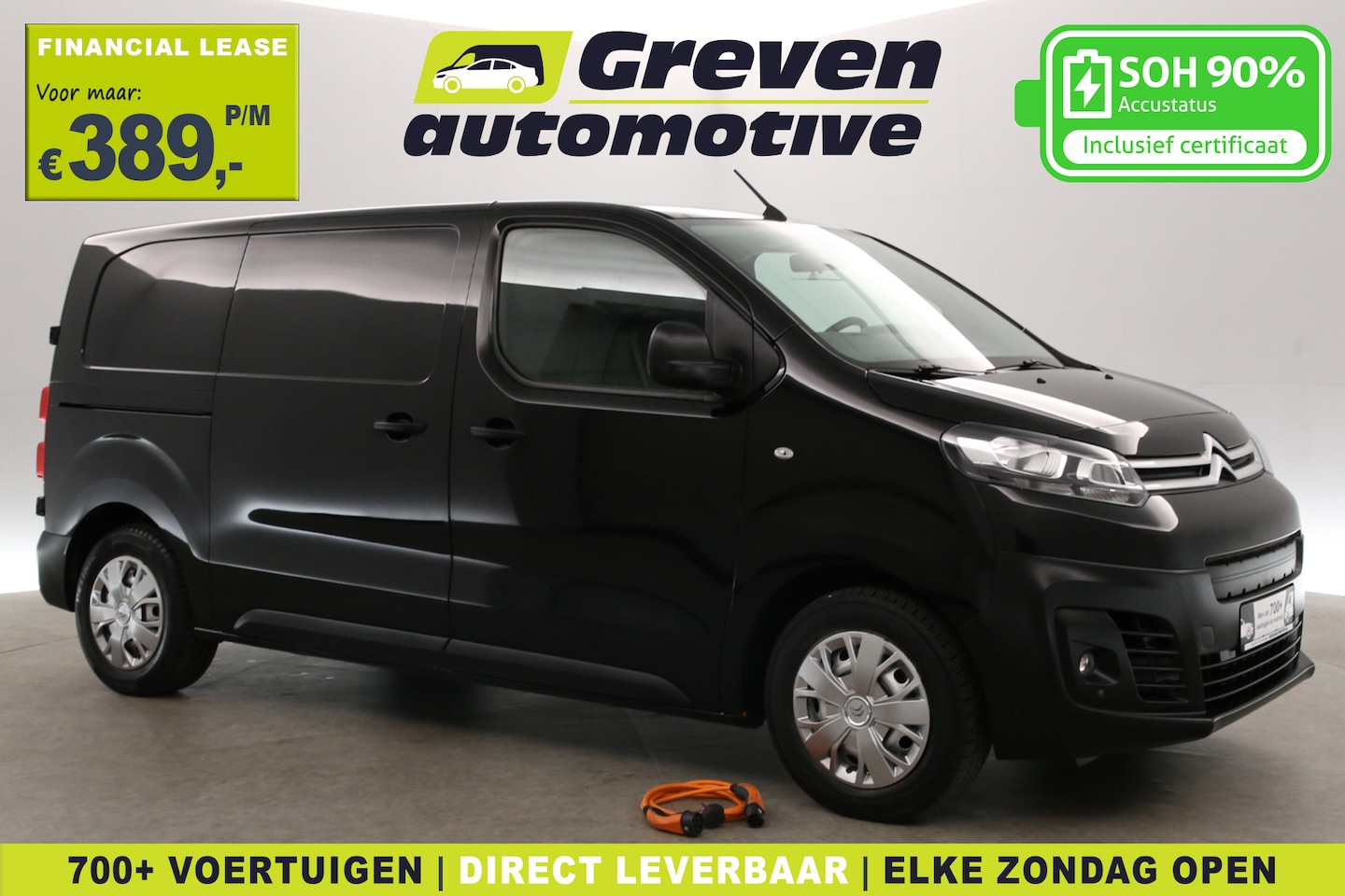 Peugeot e-Expert - Citroen e-Jumpy 75 kWh L2H1 | Snelladen | SOH 90% | Airco | Cruise | Camera | Carplay | 2x - AutoWereld.nl