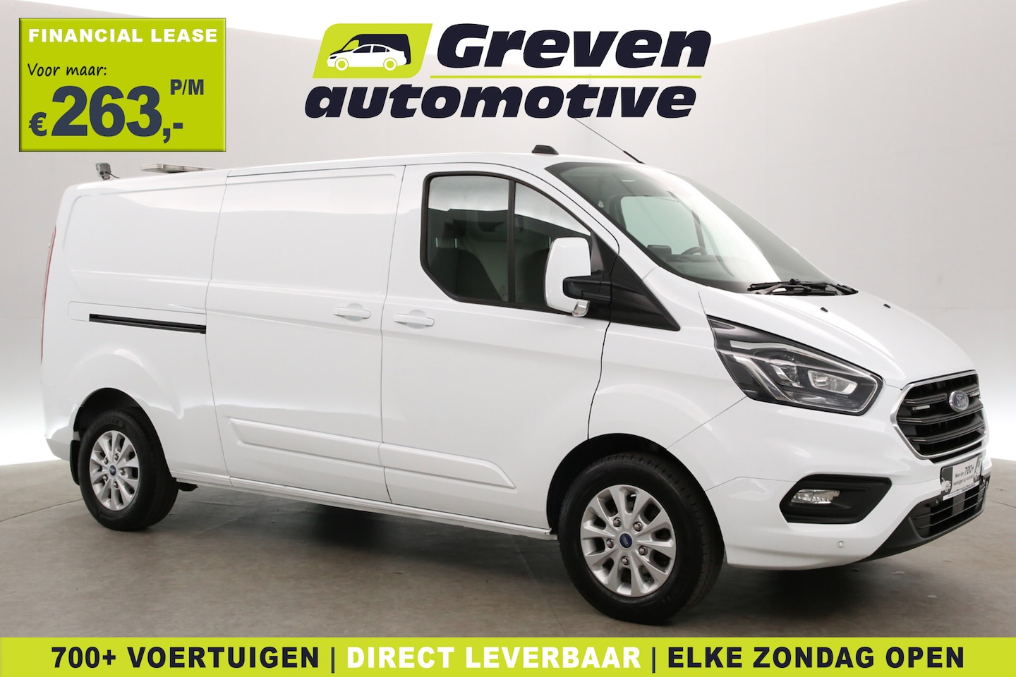 Ford Transit Custom - 2.0 TDCI 170PK L2H1 Limited | 2800kg Trekgew. | Airco | Cruise | Camera | LMV | Carplay | - AutoWereld.nl
