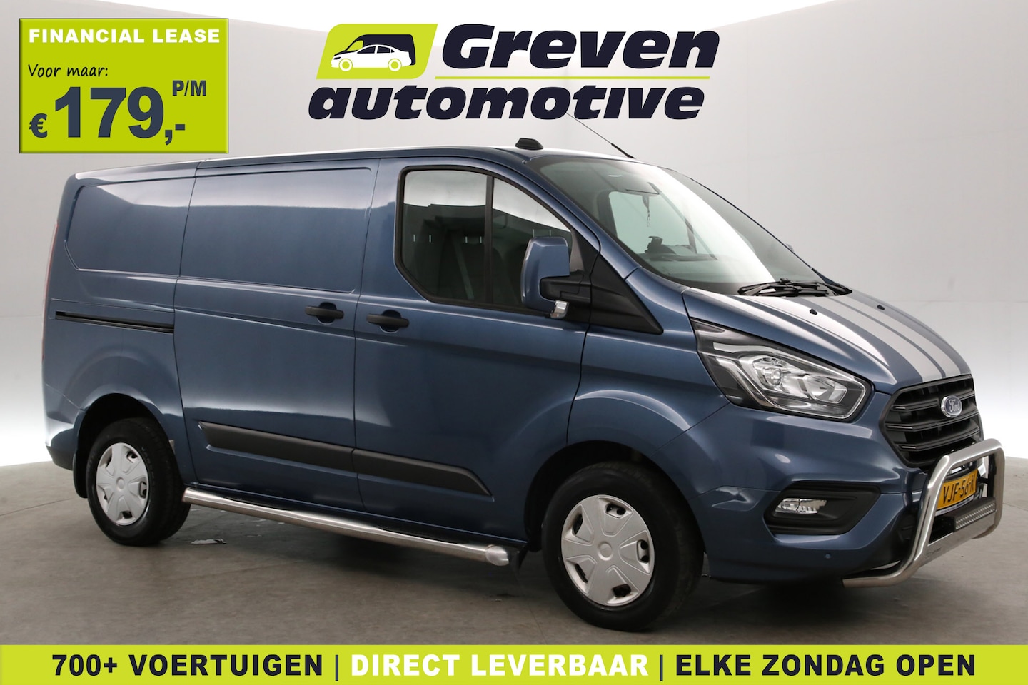 Ford Transit Custom - 2.0 TDCI L1H1 | Airco | Cruise | 3 Zits | Parkeersens. - AutoWereld.nl