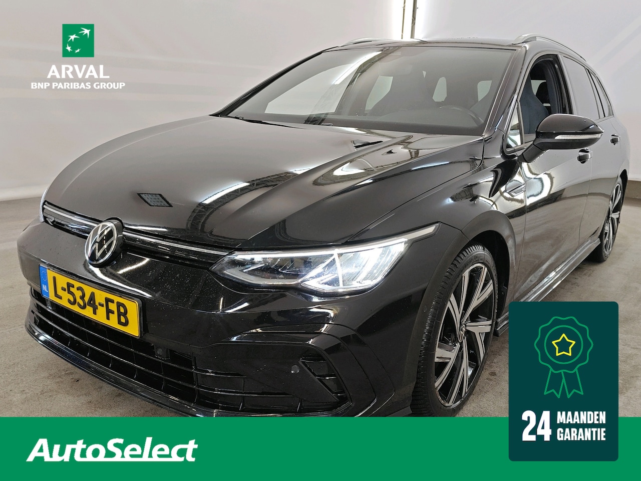 Volkswagen Golf Variant - 1.5 eTSI 150pk Automaat R-Line interieur & exterieur | Trekhaak | Bestuurdersassistentiepa - AutoWereld.nl
