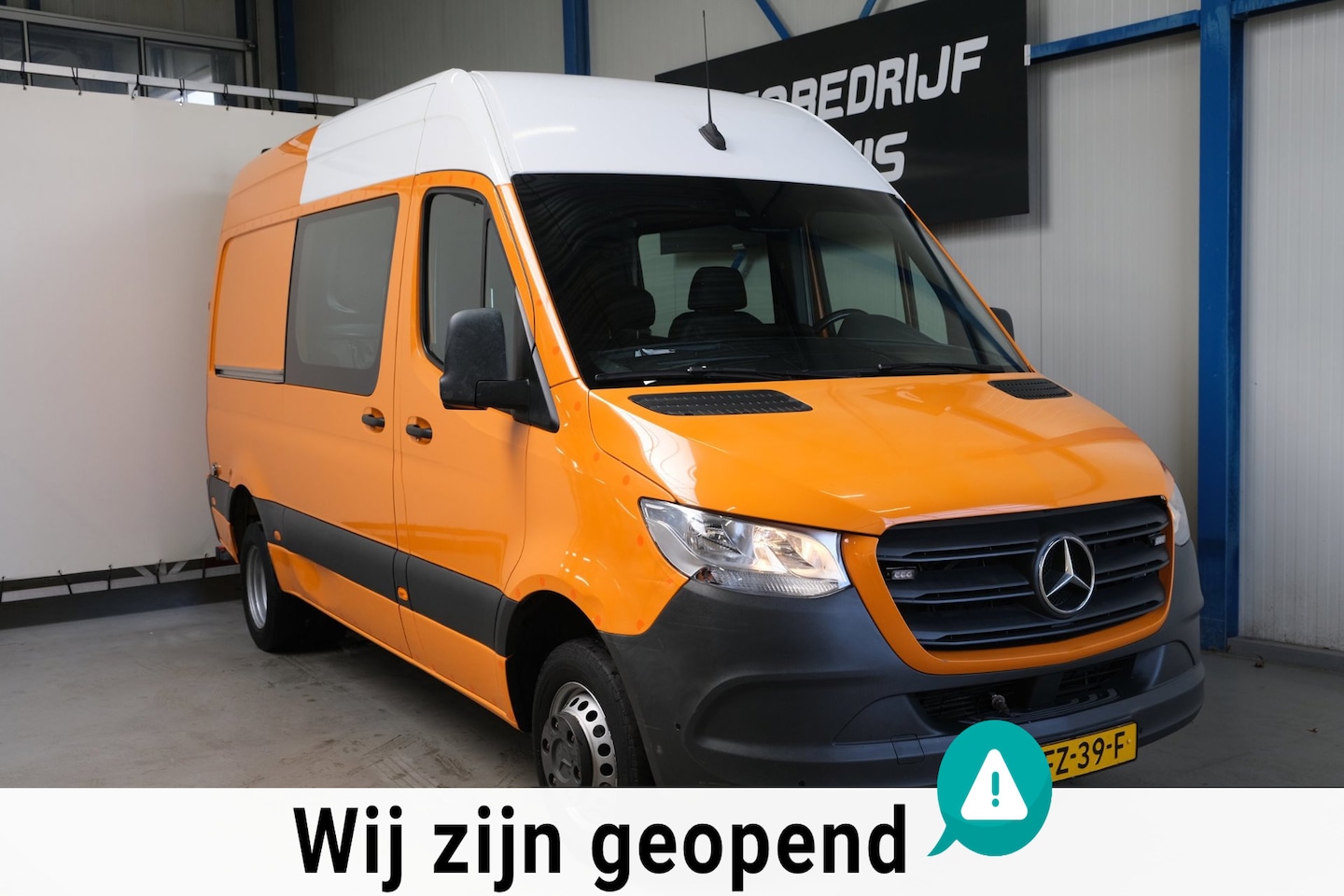 Mercedes-Benz Sprinter - 516 2.2 CDI L2H2 DC EURO VI-D - N.A.P. Airco, Cruise, PDC, Camera, Trekhaak. - AutoWereld.nl