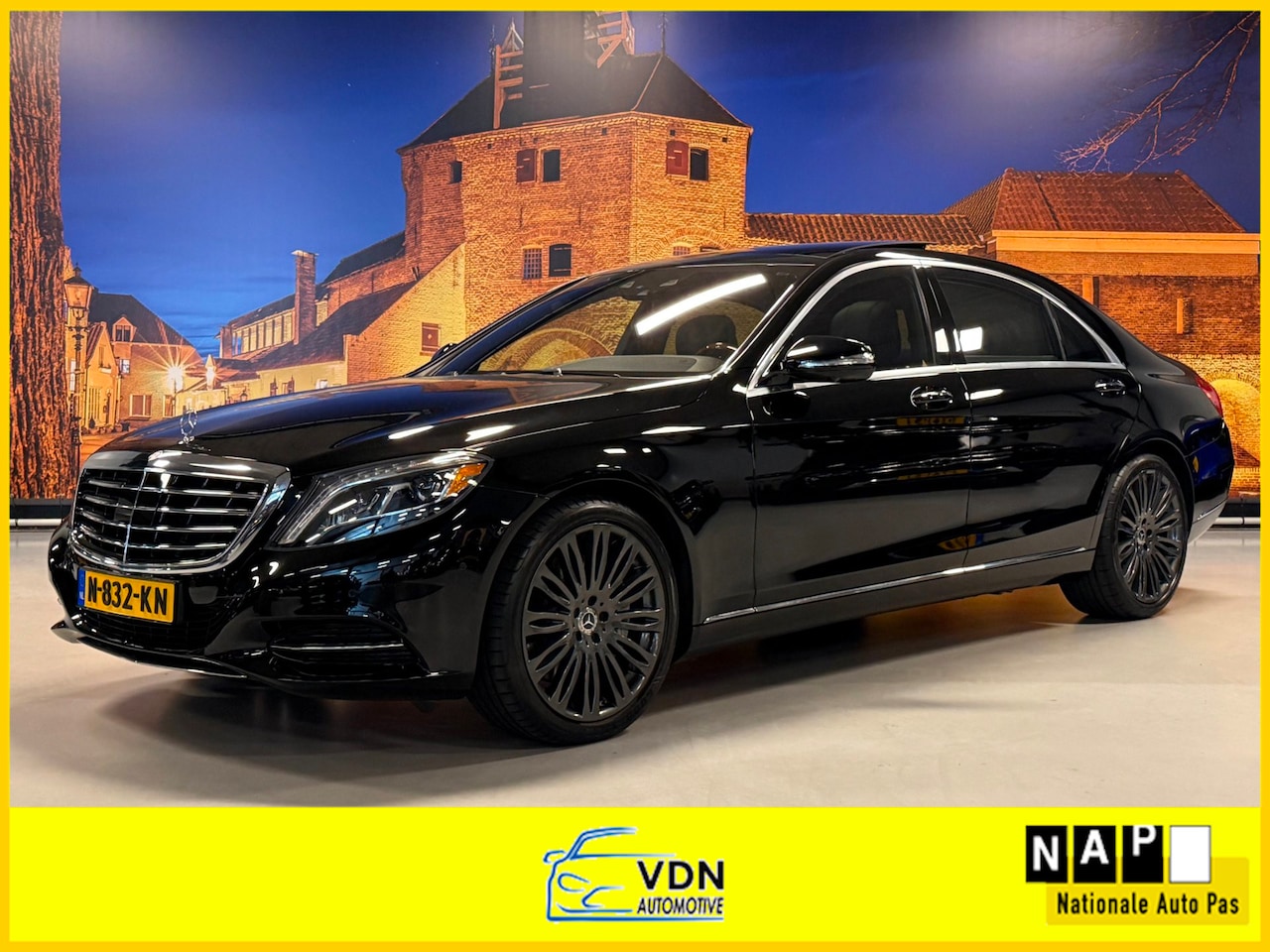 Mercedes-Benz S-klasse - 500 Lang Prestige+ Panodak Burmester - AutoWereld.nl
