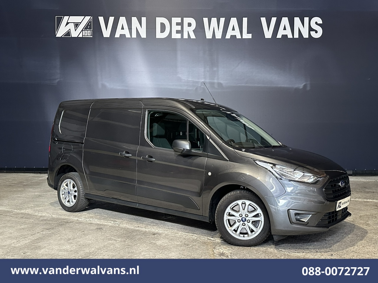 Ford Transit Connect - 2.0 EcoBlue 100pk L2H1 Euro6 Airco | Camera | Navigatie | Apple Carplay | LM Velgen Androi - AutoWereld.nl