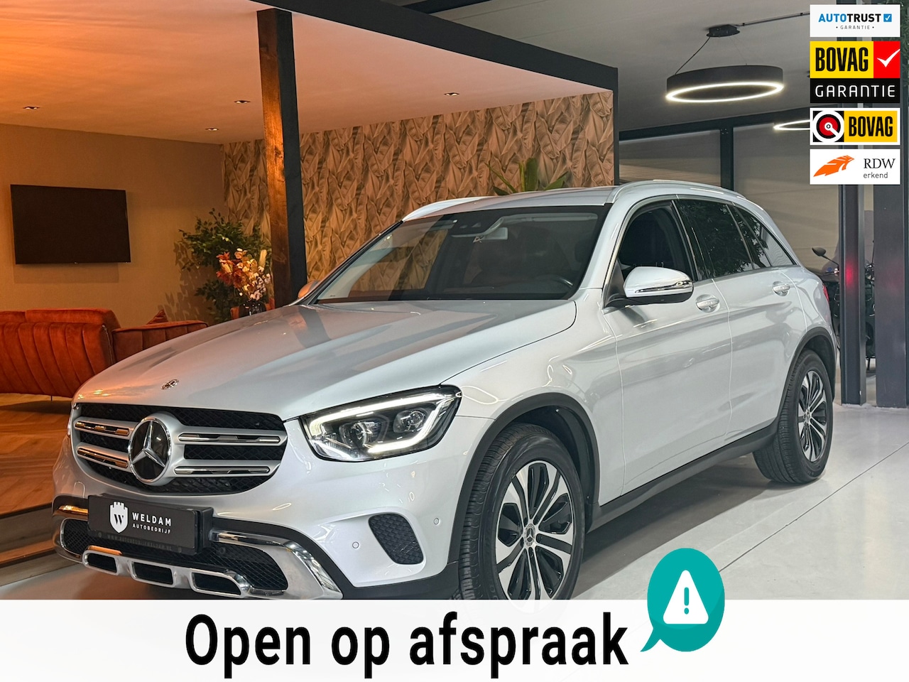 Mercedes-Benz GLC-klasse - GLC 200 4MATIC Premium|Facelift|Mild-hybrid|Leder|Elek. Stoelen|Digi Cockpit|Sfeer|Camera| - AutoWereld.nl