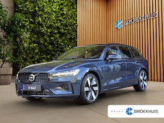 Volvo V60 - 2.0 T6 Plug-in hybrid AWD Ultra Dark | Massage/ventilatie | Pano | HUD | Memory | Pilot As