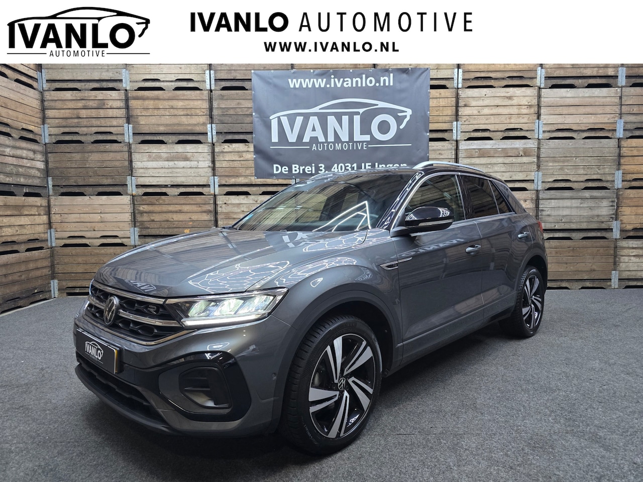 Volkswagen T-Roc - 1.0 TSI R-Line IQ Drive Pakket Navi LED Clima LM - AutoWereld.nl