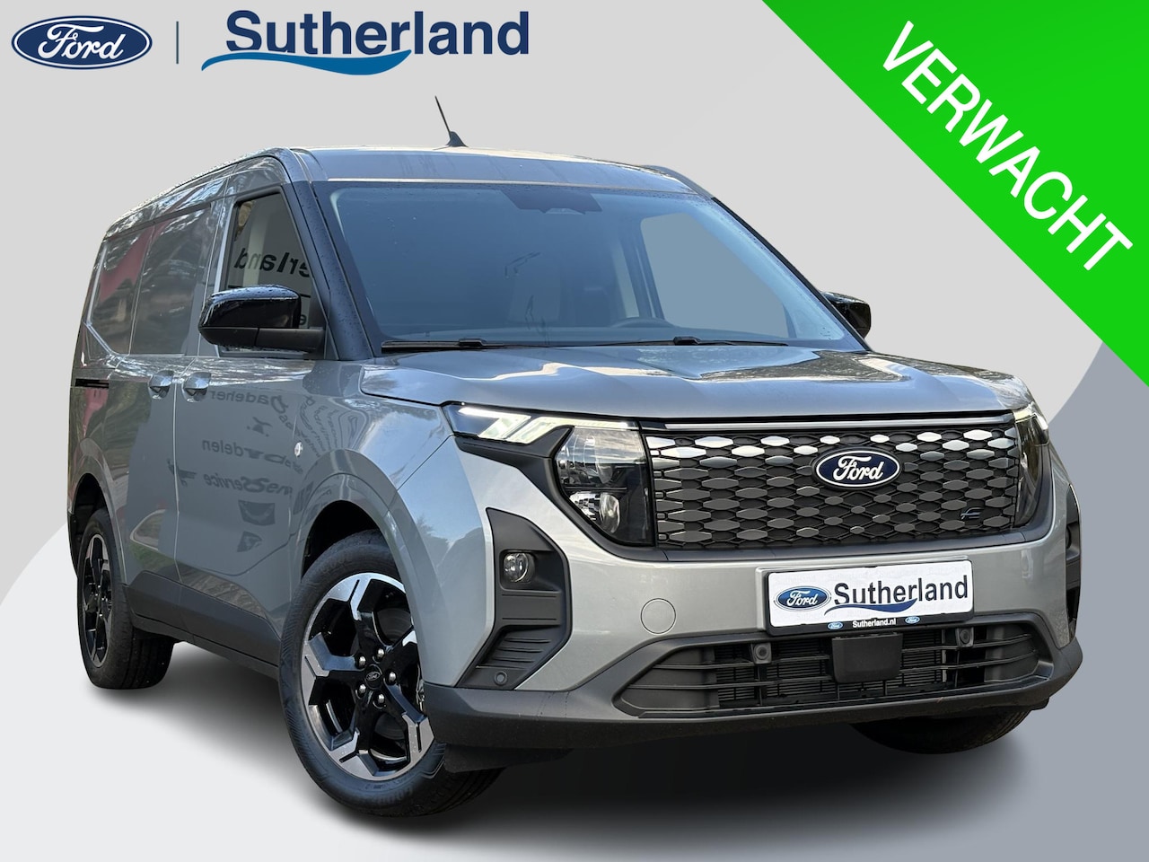 Ford Transit Courier - E-Transit Limited 46 kWh | 136pk | Adaptive cruise control | Navigatie | Laadvloerbescherm - AutoWereld.nl