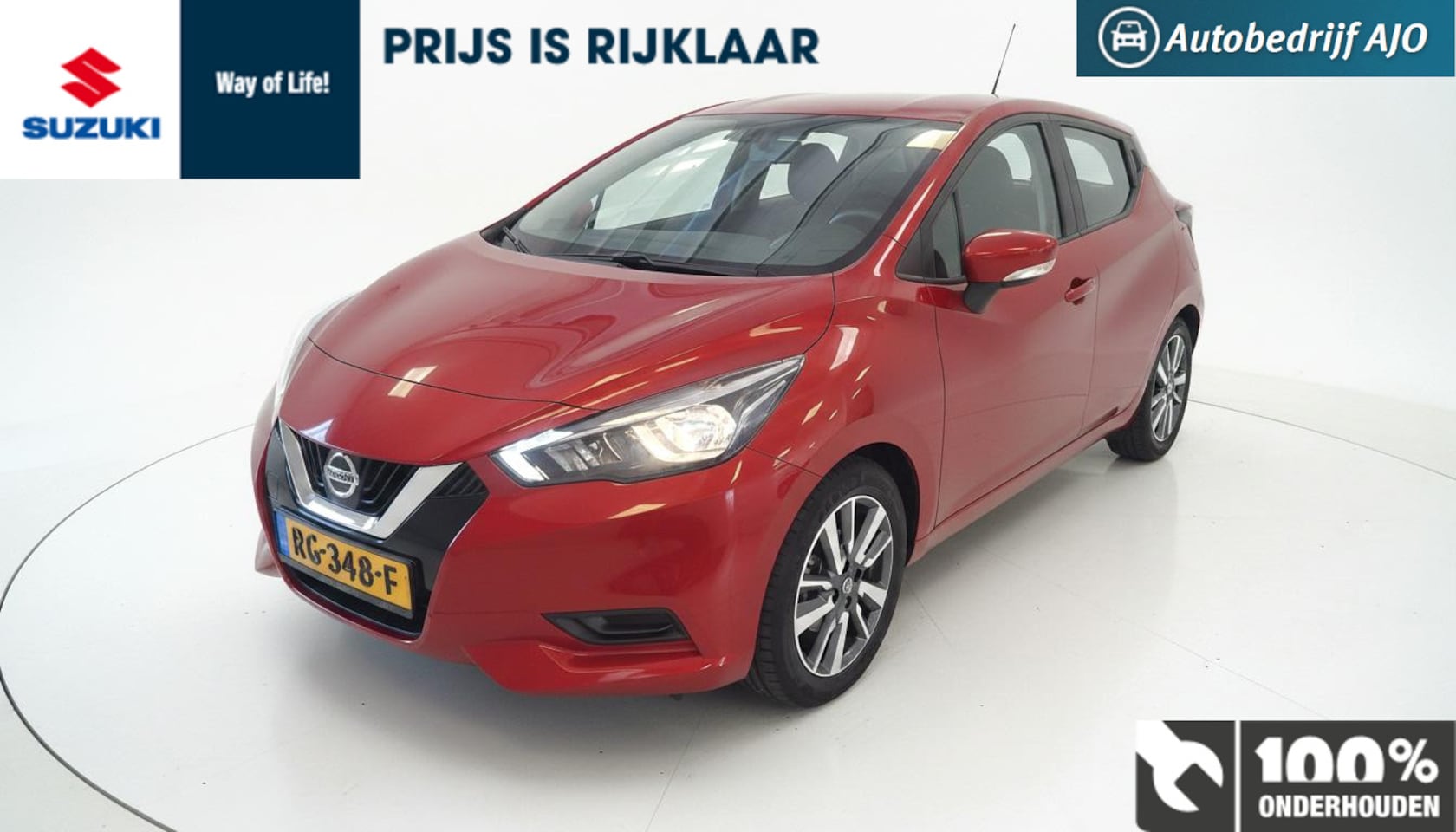 Nissan Micra - 1.0L Acenta RIJKLAAR PRIJS - AutoWereld.nl