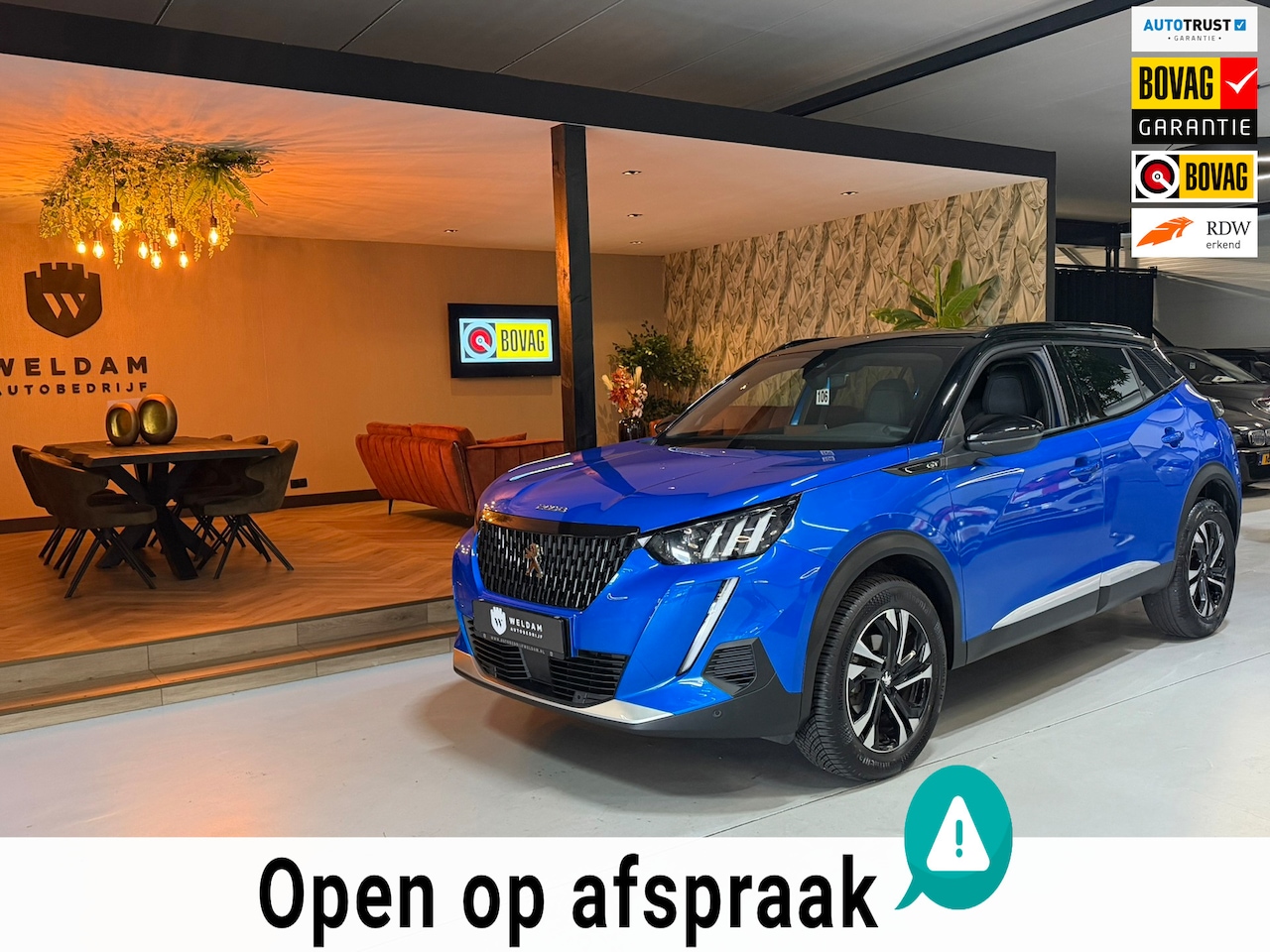 Peugeot 2008 - 1.2 GT Line|Automaat|Premium kleur|131PK Sport|360° Camera|Sfeerverlichting|Navi|CarPlay|L - AutoWereld.nl