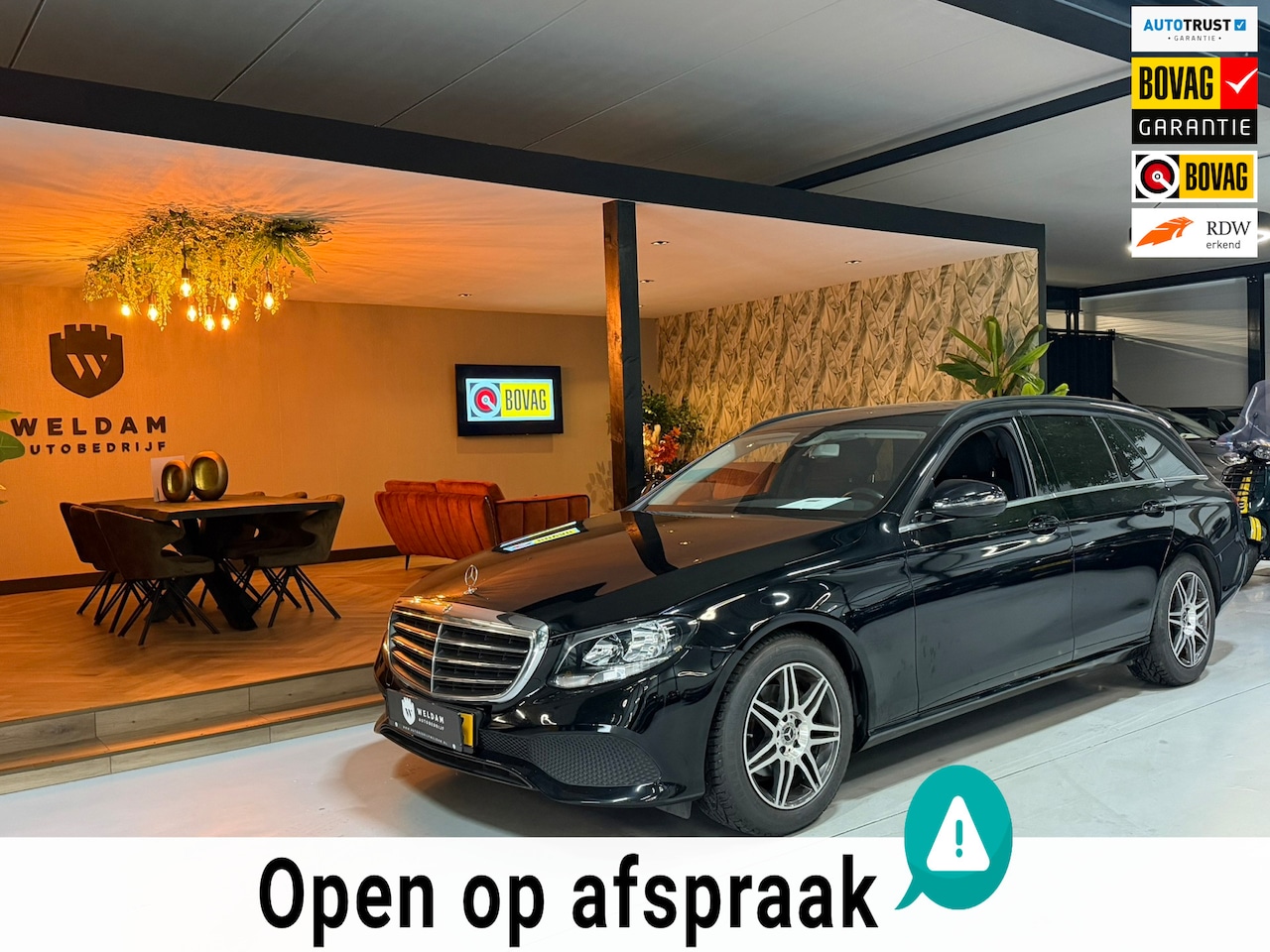 Mercedes-Benz E-klasse Estate - E 200 Business Solution|Automaat|Dealeronderhouden|Keyless|Camera|Elek. Achterklep|Rijklaa - AutoWereld.nl