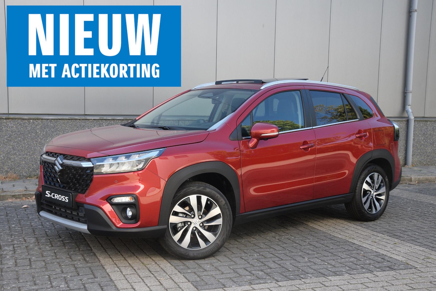 Suzuki S-Cross - 1.4 Boosterjet Style Smart Hybrid | TIJDELIJK €2.478,- KORTING!! | elektrisch glazen panor - AutoWereld.nl