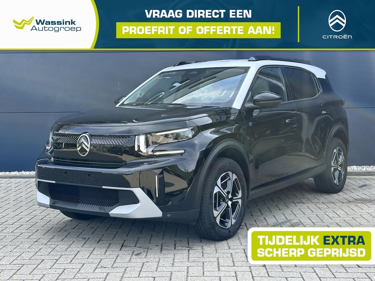 Citroën Ë-C3 Aircross - EV 54kWh 113pk MAX EXTENDED RANGE | Cruise Control | Climate Control | Apple CarPlay/ Andr - AutoWereld.nl