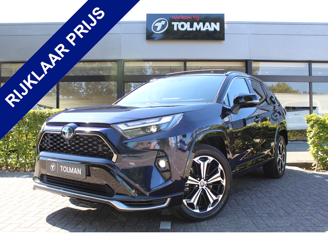 Toyota RAV4 - 2.5 Plug-in Hybrid AWD Bi-Tone Plus | Rijklaar | Panodak | Trekhaak | Navi | JBL | HUD | L - AutoWereld.nl