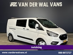 Ford Transit Custom - 2.0 TDCI 130pk L2H1 Inrichting Euro6 Airco | Camera | 2800kg Trekhaak | LED | Cruisecontro