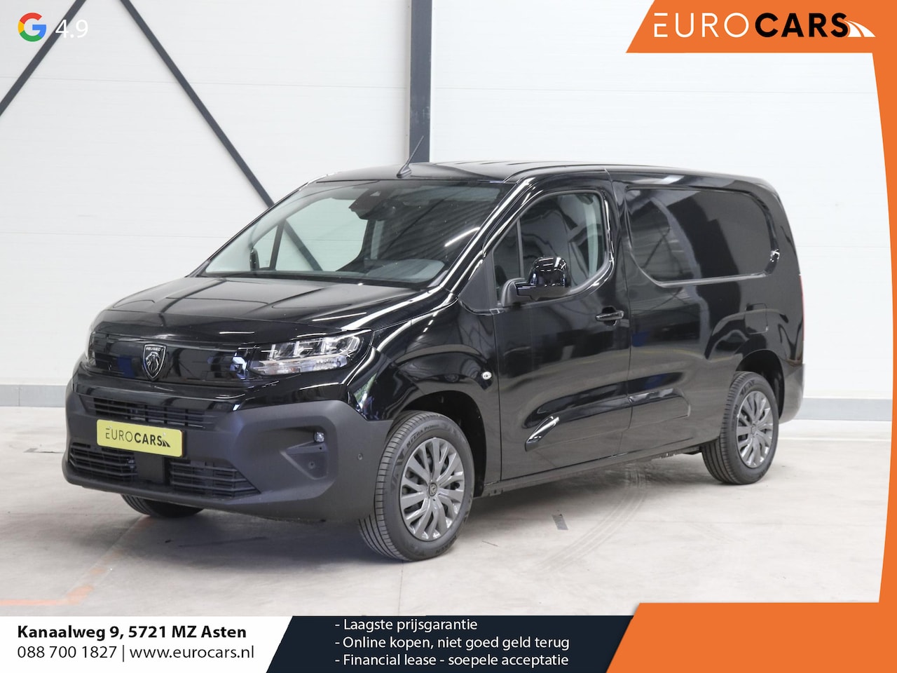 Peugeot Partner - 1.5 BlueHDi 130PK L2 Automaat Airco Navi Cruise Trekhaak - AutoWereld.nl