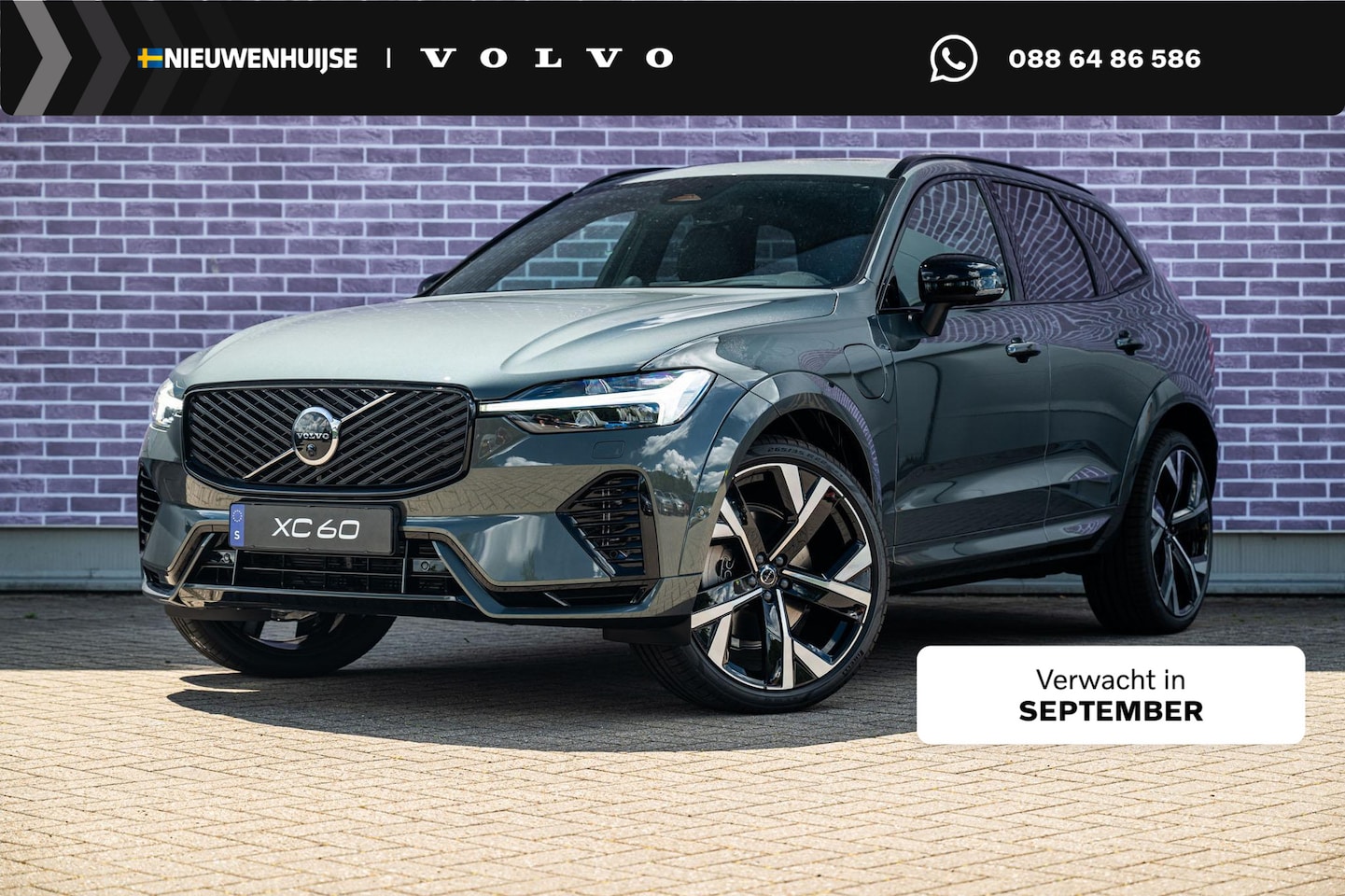Volvo XC60 - 2.0 T8 Plug-in hybrid AWD Ultra Dark Exec. Ed. | Luchtvering | 22 Inch | Bowers & Wilkins - AutoWereld.nl