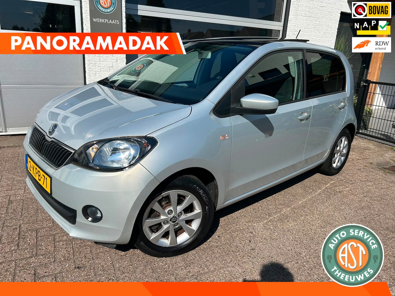 Skoda Citigo - 1.0 Greentech Arctic Air PANO|PDC|CRUISE|AIRCO|NAP - AutoWereld.nl