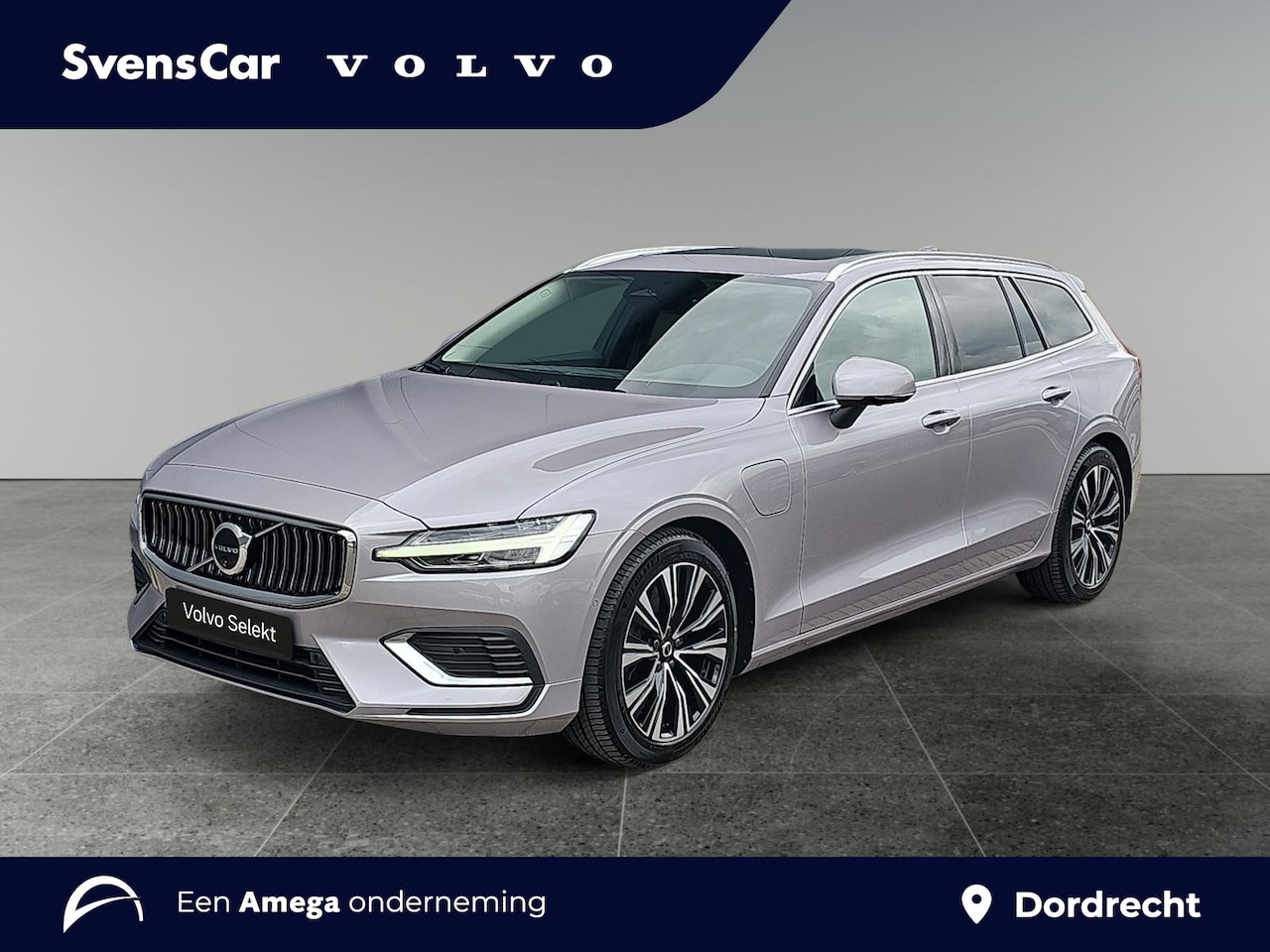 Volvo V60 - 2.0 T6 Plug-in hybrid AWD Plus Bright | Panoramadak | Head-up Display | 360 Camera | Stoel - AutoWereld.nl