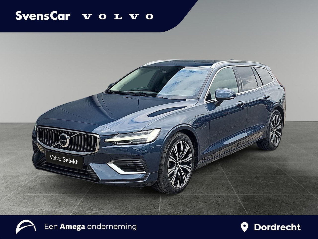 Volvo V60 - 2.0 T6 Plug-in hybrid AWD Plus Bright | Panoramadak | Head-up Display | 360 Camera | Stoel - AutoWereld.nl