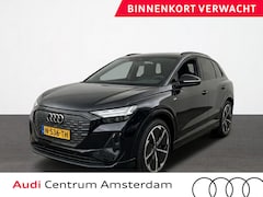 Audi Q4 e-tron - 50 quattro S edition 77 kWh Lederen bekleding | 21 inch lichtmetalen velgen | Parkeercamer