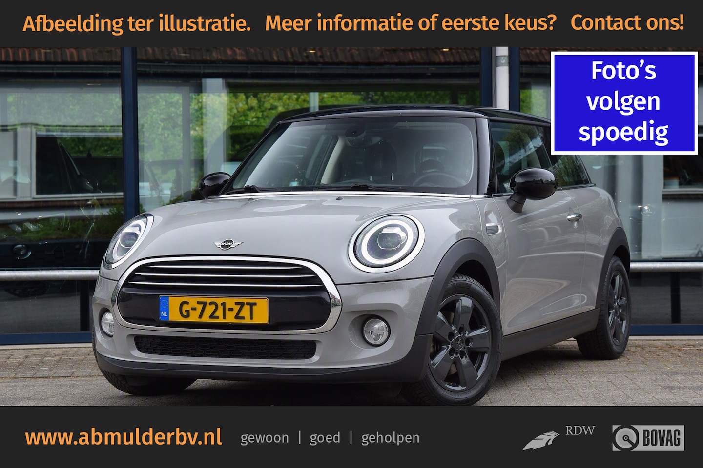 MINI 3-Deurs - 1.5 136PK Cooper | Org. NL | BOVAG Garantie | DAB | LED koplampen en Achterlichten | Cruis - AutoWereld.nl