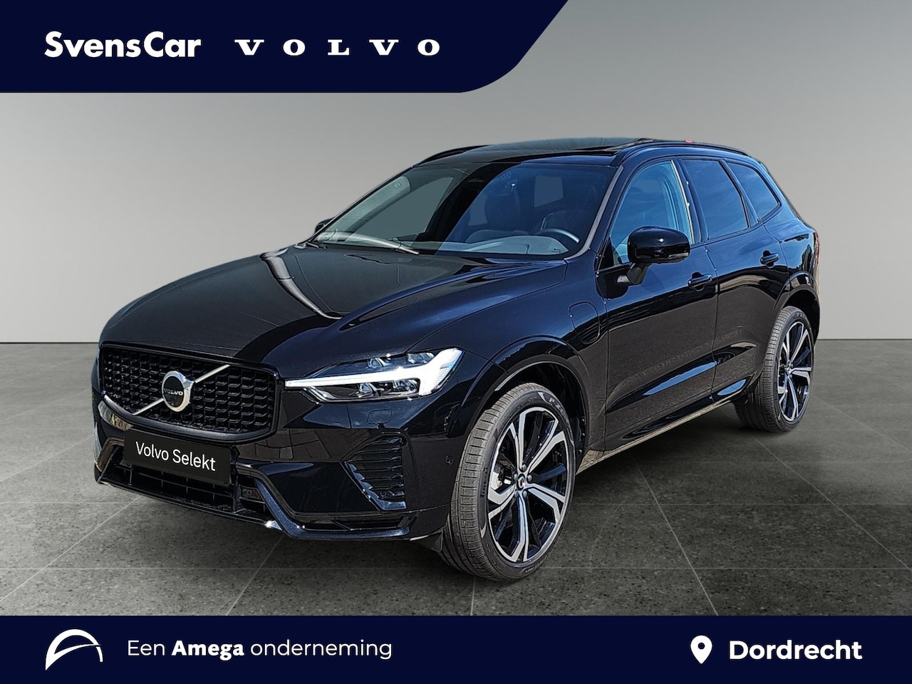 Volvo XC60 - 2.0 T6 Plug-in hybrid AWD Plus Dark | 21 inch | 360 camera | Getint glas | Stuurverwarming - AutoWereld.nl