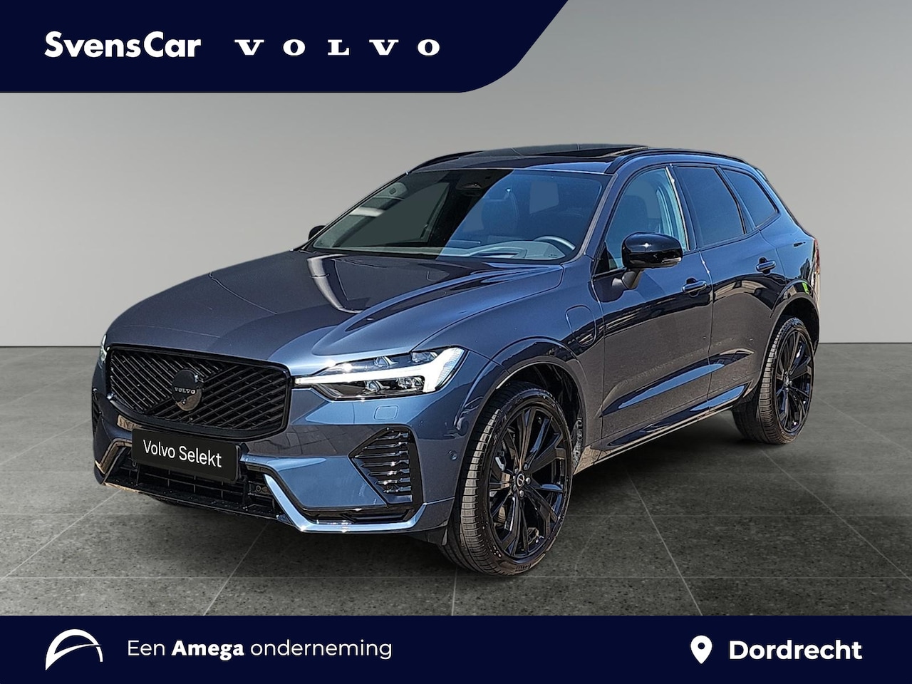 Volvo XC60 - 2.0 T6 Plug-in hybrid AWD Ultra Black Edition | Elektrisch glazen panorama-dak | 360 grade - AutoWereld.nl