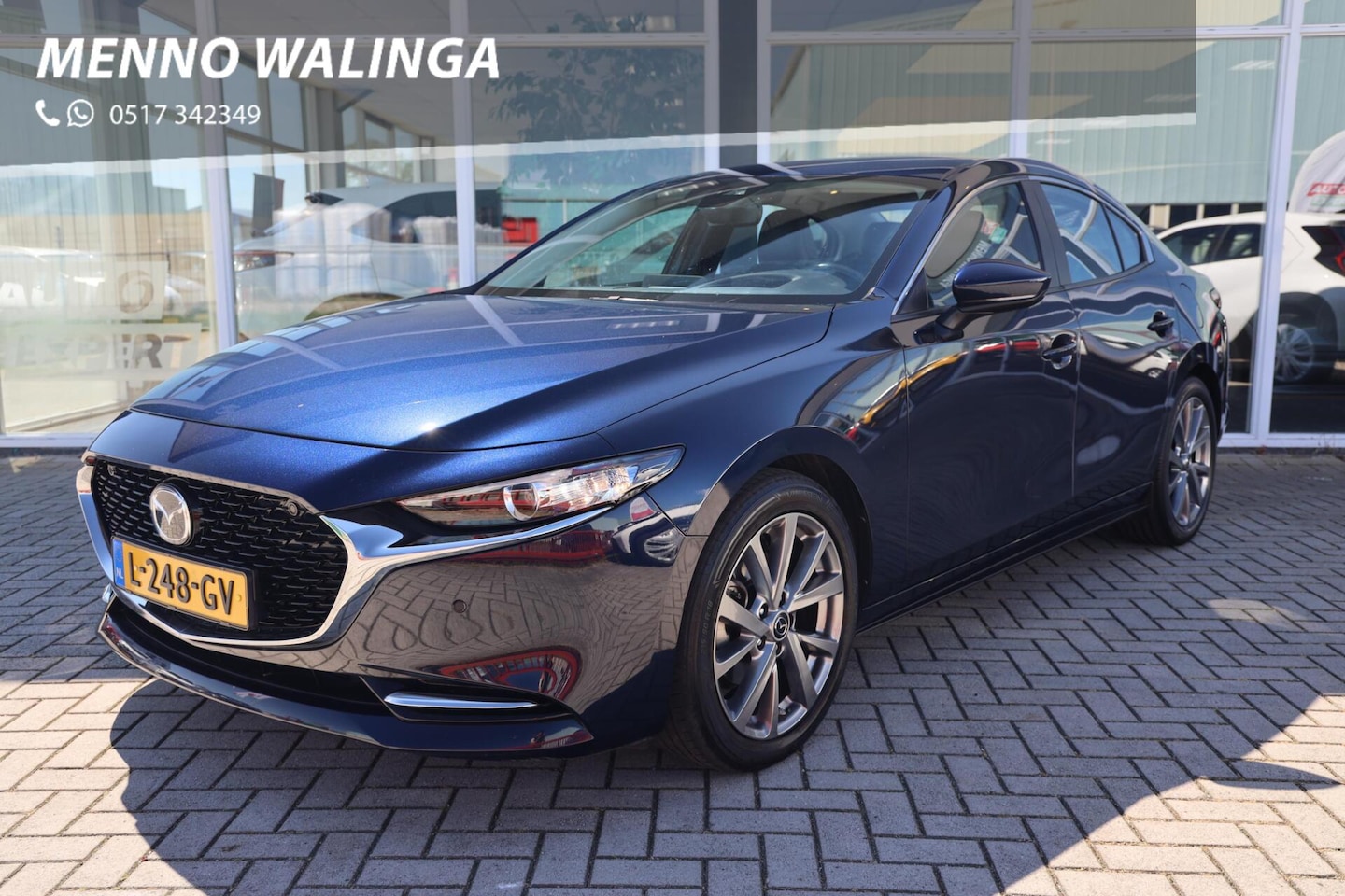 Mazda 3 - 2.0 e-SkyActiv-X M Hybrid 186 Comfort||Leder|Bose|HUD|Stoel/Stuurverwarming| - AutoWereld.nl
