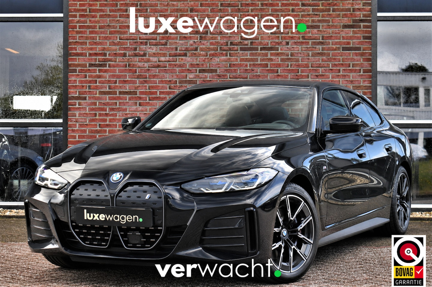 BMW i4 - eDrive40 M-Sport 84kWh Dak Trekh ACC H/K 360 HUD Laser-LED - AutoWereld.nl