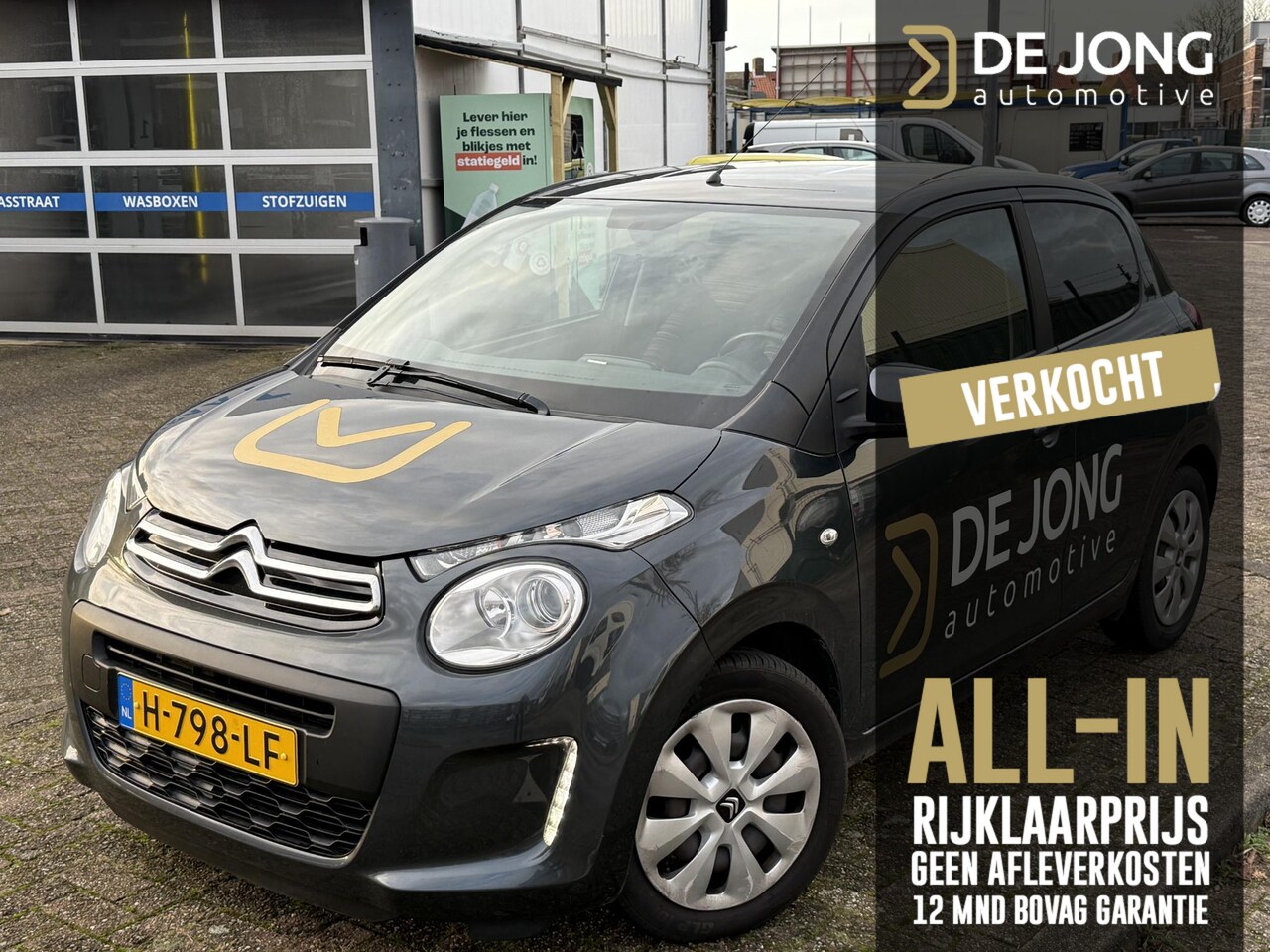 Citroën C1 - 1.0 VTi Feel ALL-IN RIJKLAARPRIJS/Airco/Bleutooth/Donker glas/Rijdende demonstratieauto - AutoWereld.nl