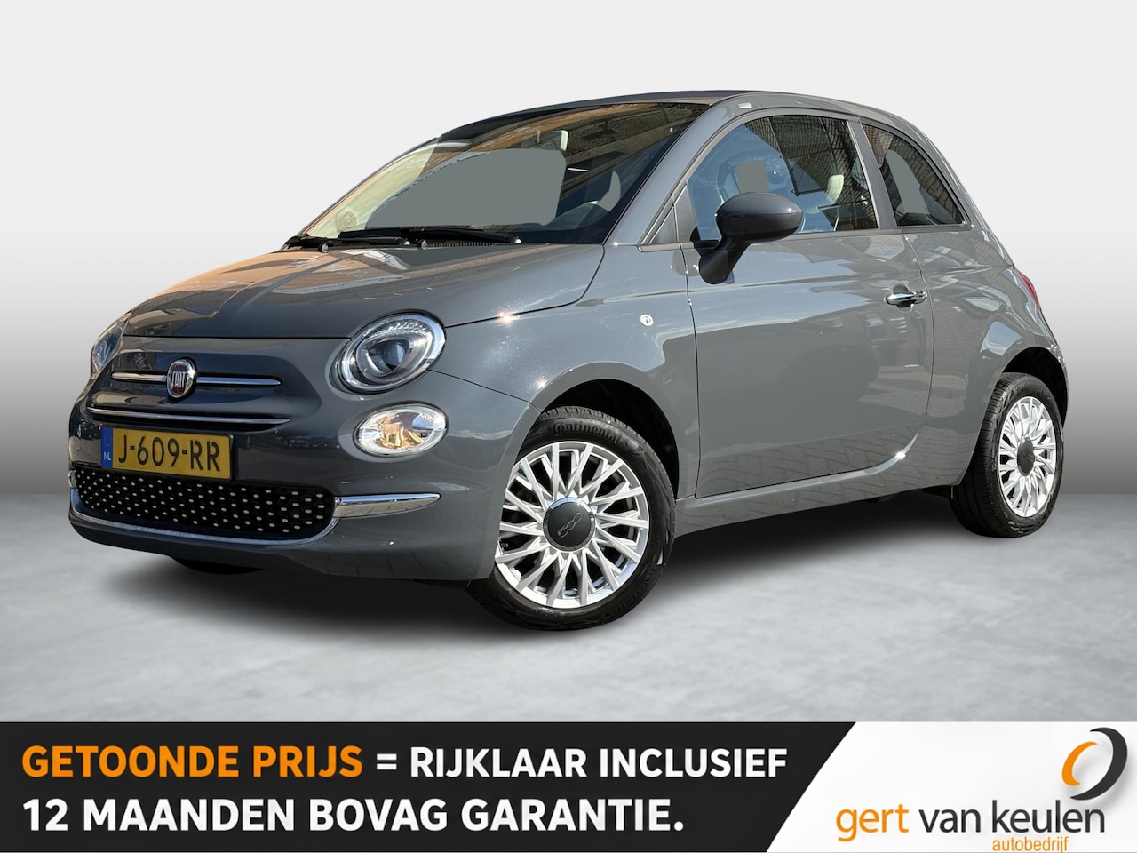 Fiat 500 - 1.0 Hybrid Lounge 1E EIG./NL-AUTO/CARPLAY/HYBRID - AutoWereld.nl
