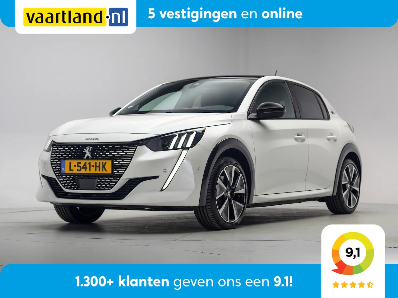 Peugeot e-208 - EV GT Pack 50 kWh [ Panoramadak Camera Stoelverwarming ] - AutoWereld.nl