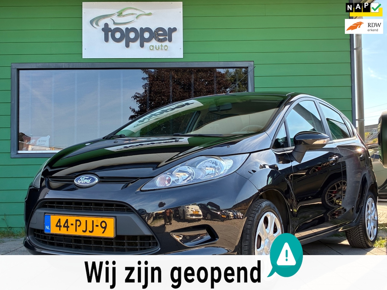 Ford Fiesta - 1.25 Limited|2e Eigenaar|D-riem v.v.|Airco|Elektr.ramen|Nieuwe APK|NAP| - AutoWereld.nl