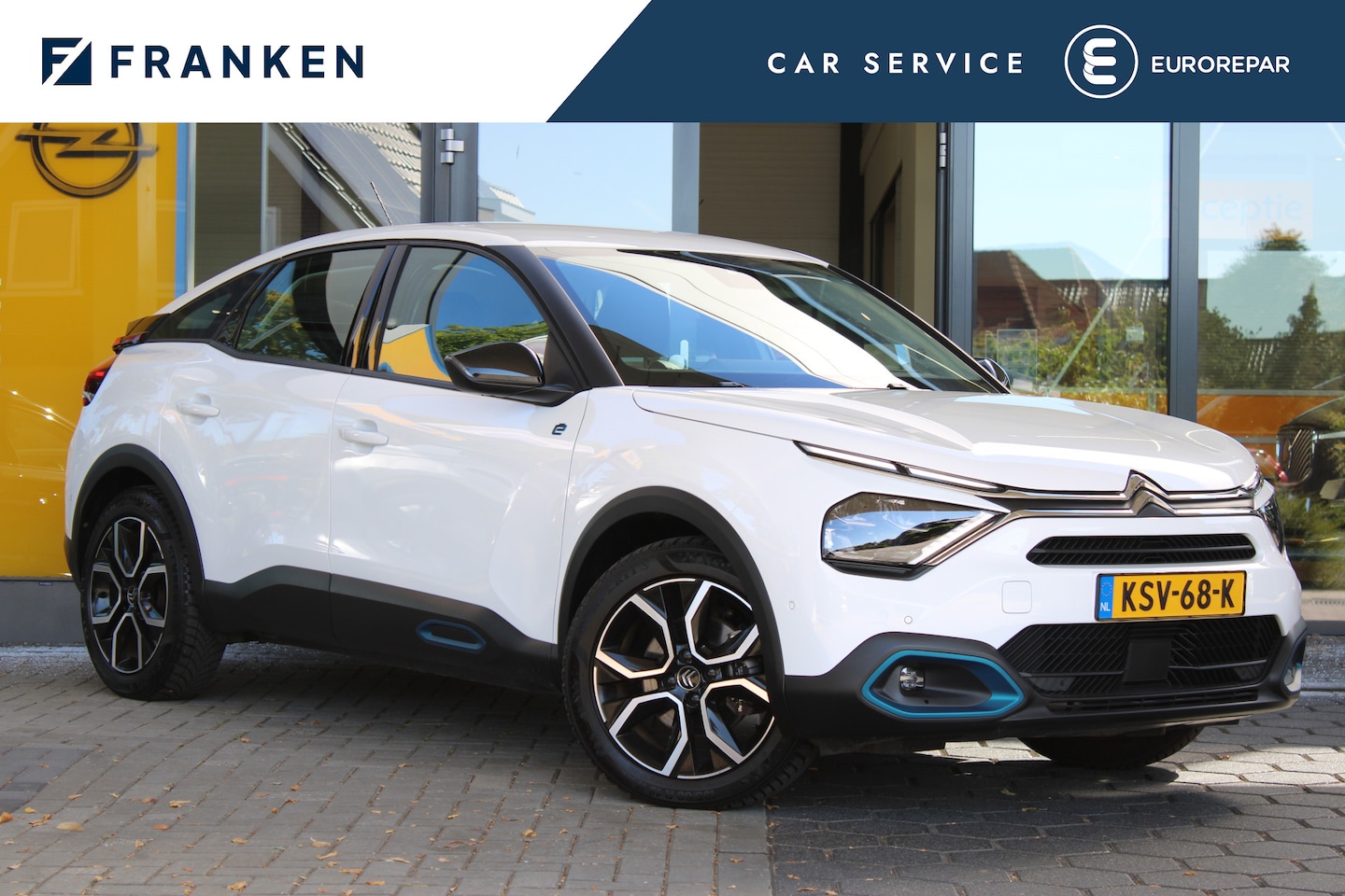 Citroën Ë-C4 - Feel Pack 50 kWh | Stoelverwarming | Navigatie | Camera | Leder | SoH 90,38% - AutoWereld.nl