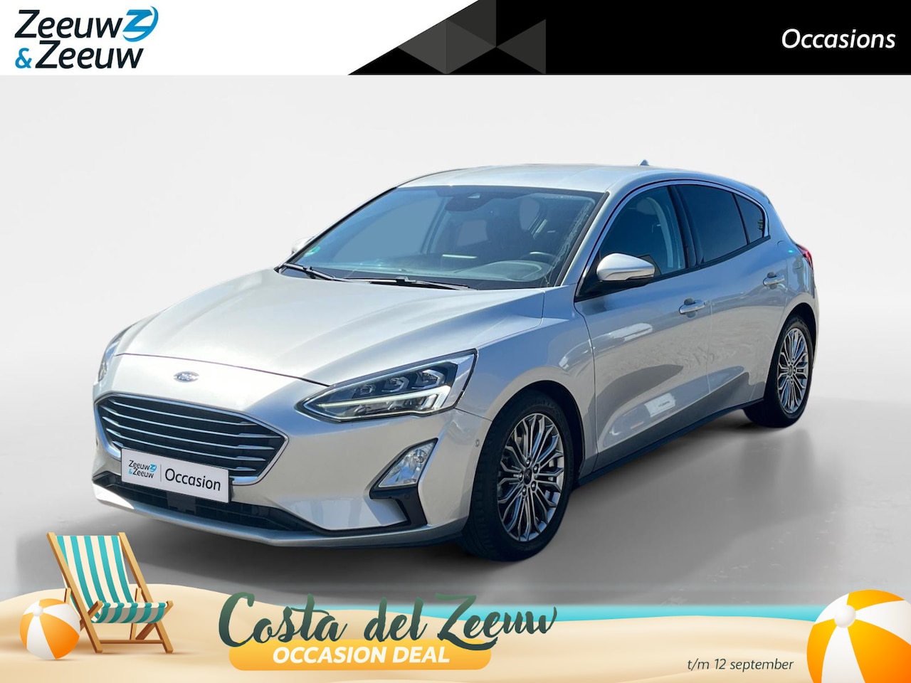 Ford Focus - 1.0 EcoBoost Titanium Business | Dealer onderhouden | NL auto | Adapt. cruise control | Wi - AutoWereld.nl