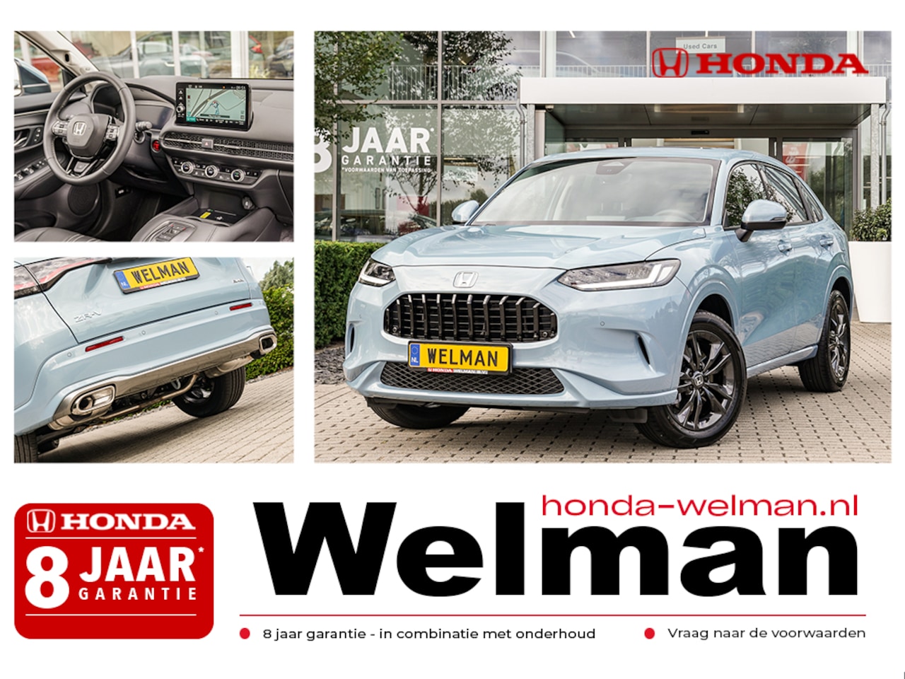Honda ZR-V - 2.0i e:HEV ADVANCE - NIEUW - 184 PK - FULL HYBRID - PANORAMA DAK - AutoWereld.nl