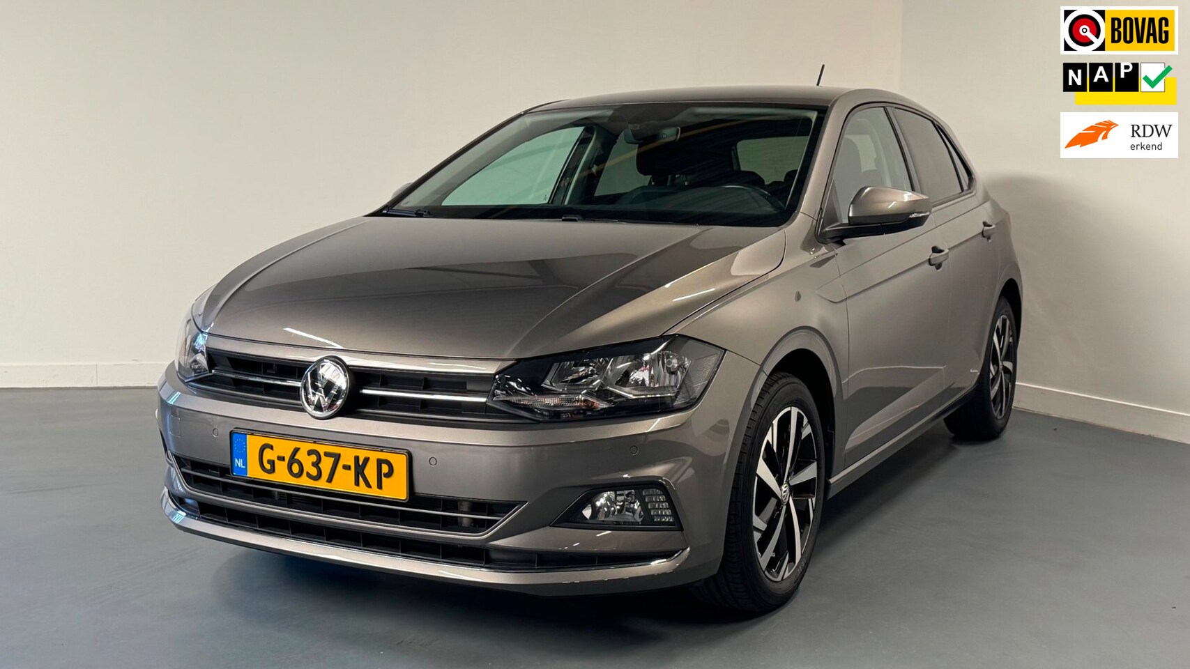 Volkswagen Polo - 1.0 TSI Highline | AUTOMAAT | NL-AUTO | DEALER OND. | CARPLAY | PARKEERSENS. | - AutoWereld.nl