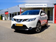 Nissan Qashqai - 1.2 Tekna + Pano|Leder|Navi|360Cam|LMV