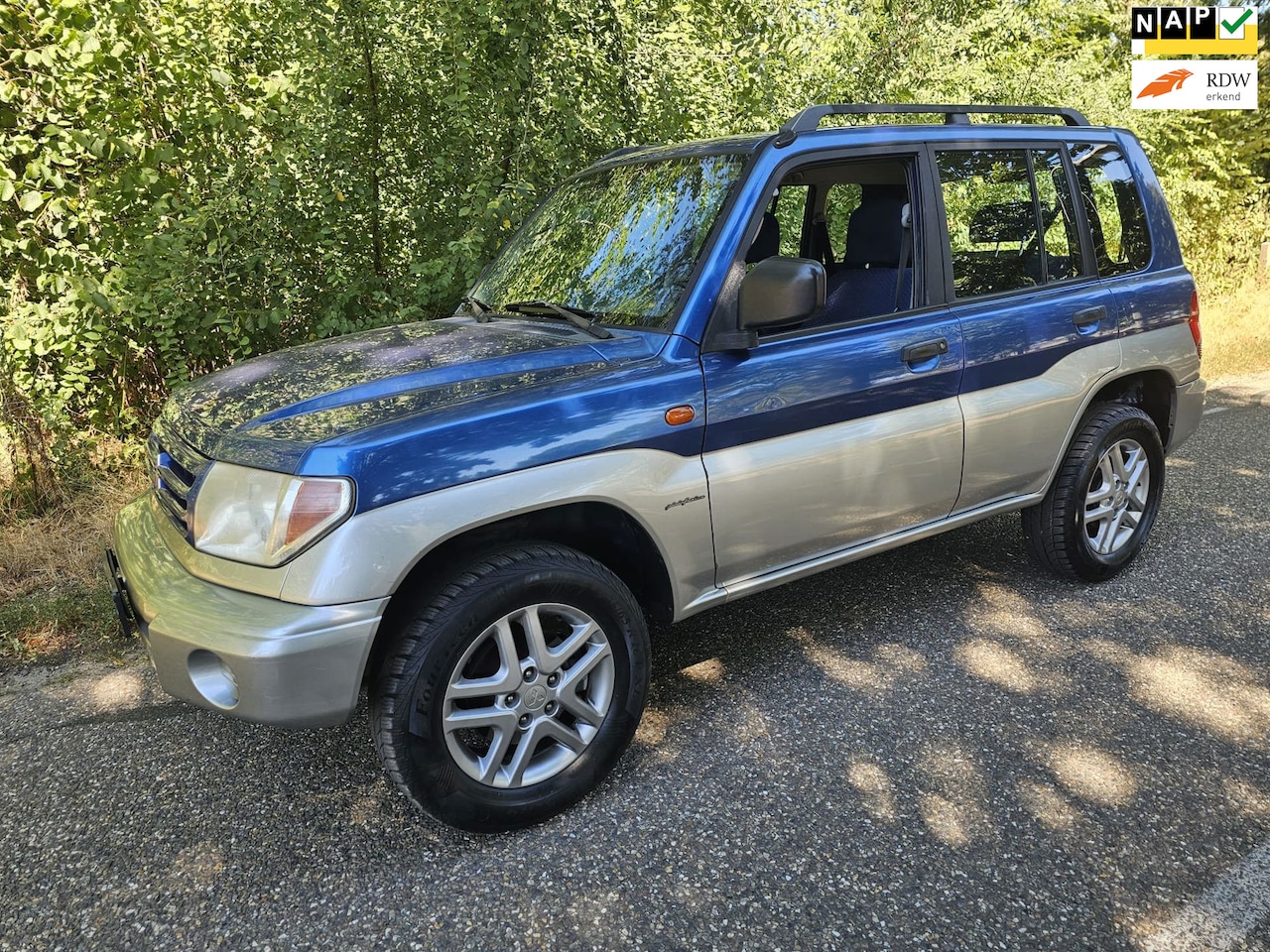 Mitsubishi Pajero Pinin - 1.8 MPI GLX Long Body 1.8 MPI GLX Long Body - AutoWereld.nl