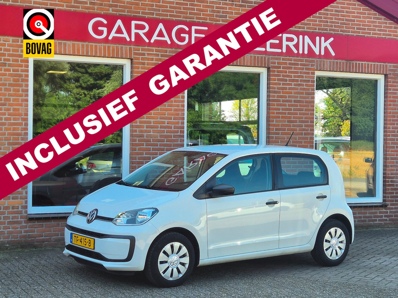 Volkswagen Up! - 1.0 BMT take up! 60PK 5drs airco, elektr.ramen, radio/cd - AutoWereld.nl