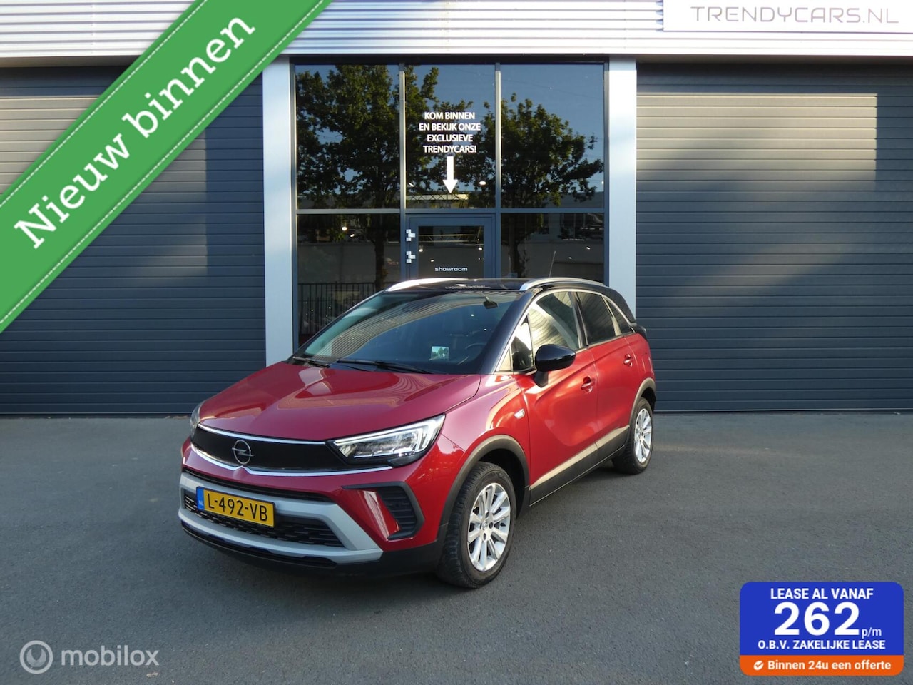 Opel Crossland - 1.2 Turbo Elegance/Panodak/NAP/Trekhaak - AutoWereld.nl