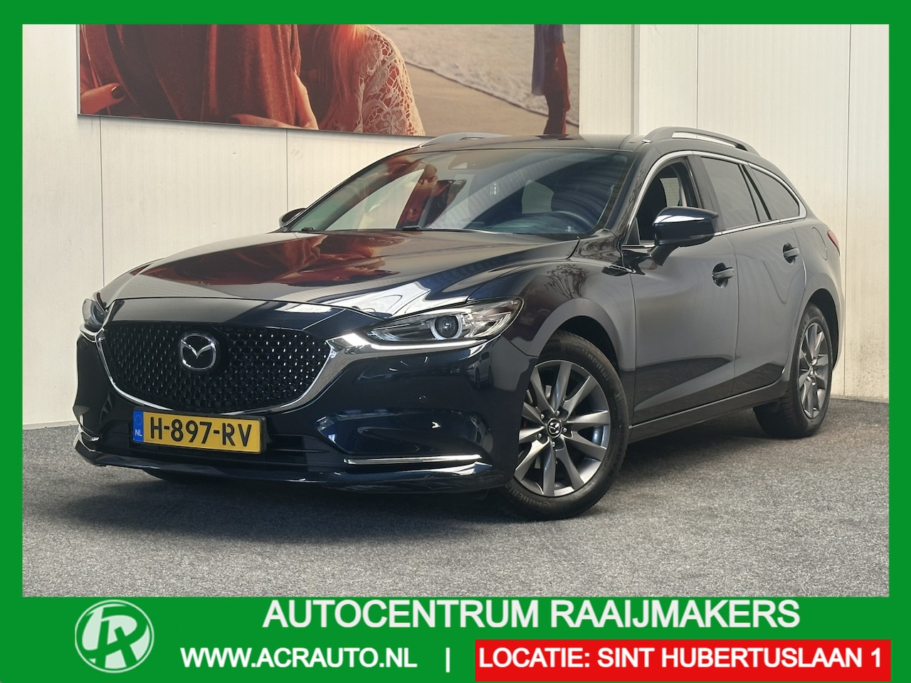 Mazda 6 Sportbreak - 2.0 SKYACTIVE-G 165 COMFORT AUTOMAAT NAVIGATIE ADPTIVE CRUISE CONTROL APPLE CARPLAY/ANDROI - AutoWereld.nl
