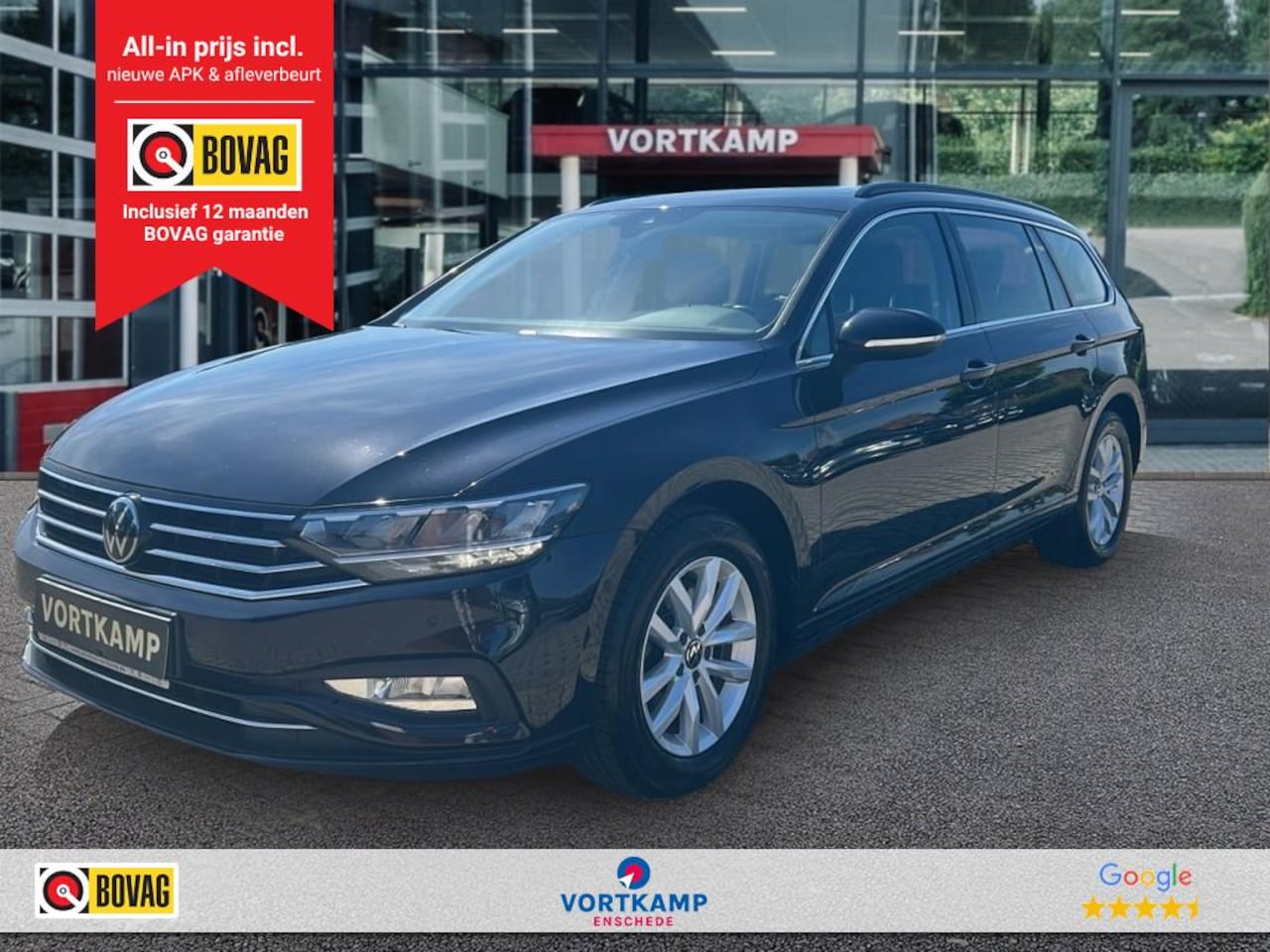 Volkswagen Passat Variant - 2.0 TDI BUSINESS PANO-DAK/CAMERA/ACC/STOELVERW/CARPLAY/NAVI - AutoWereld.nl