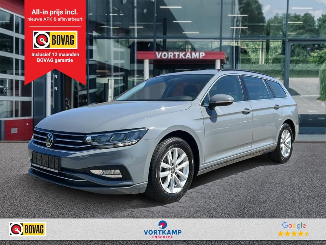 Volkswagen Passat Variant - 2.0 TDI DSG BUSINESS CAMERA/ACC/STOELVERW/NAVI/CARPLAY - AutoWereld.nl