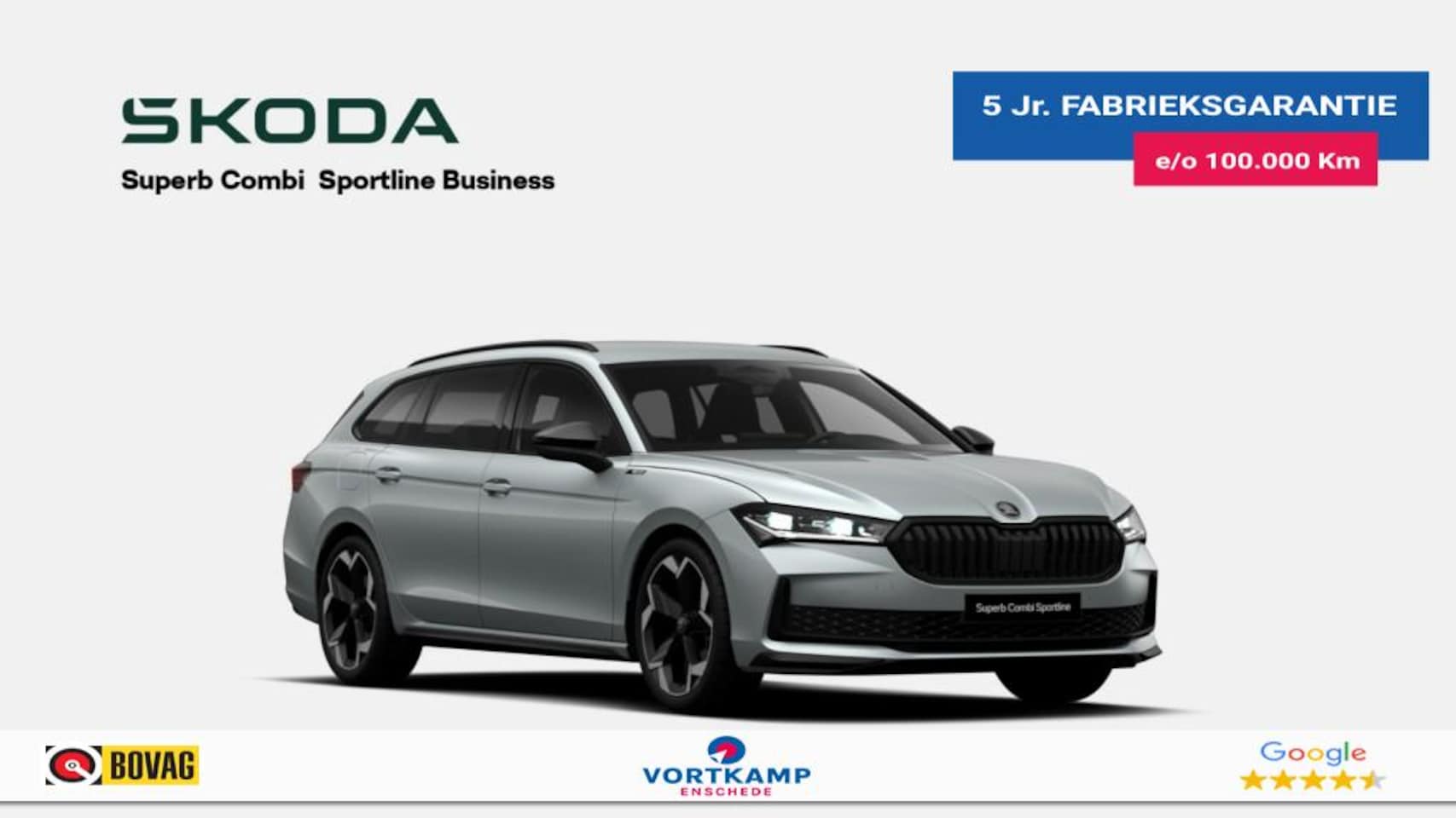 Skoda Superb - 1.5 TSI IV SPORTLINE FISCAAL LAAG!! 360CAMERA/TREKHAAK/19''/CAMERA/ACC - AutoWereld.nl