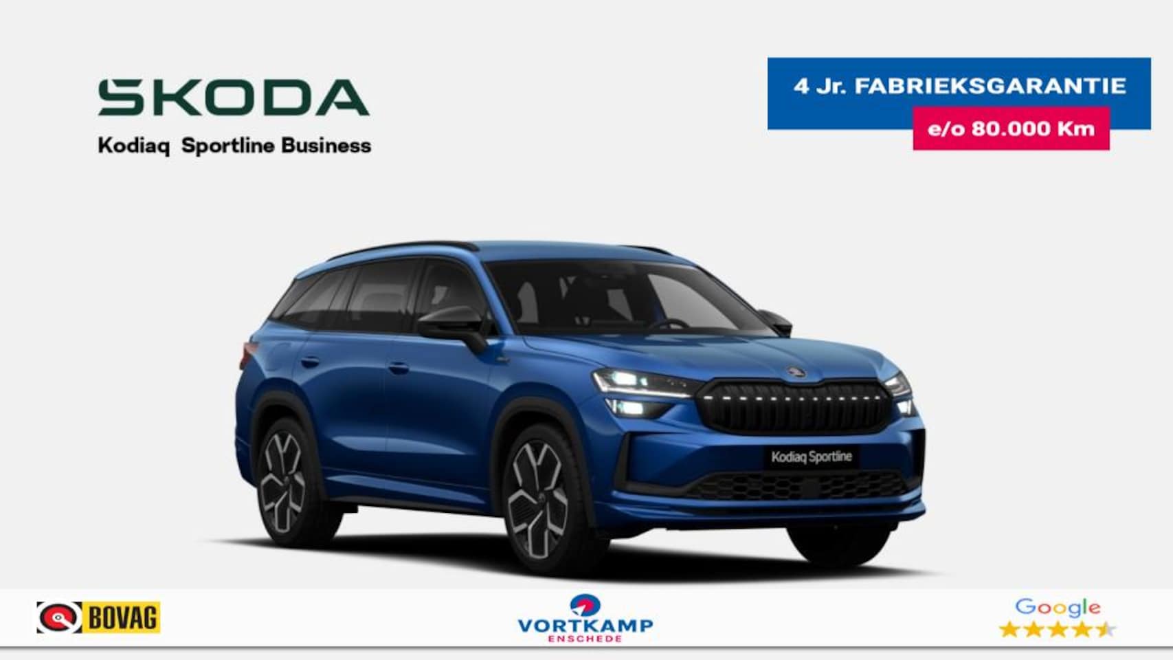 Skoda Kodiaq - 1.5 TSI IV SPORTLINE FISCAAL LAAG! PANO-DAK.DCC+/TREKHAAK/HUD/CANTON/360CAM - AutoWereld.nl
