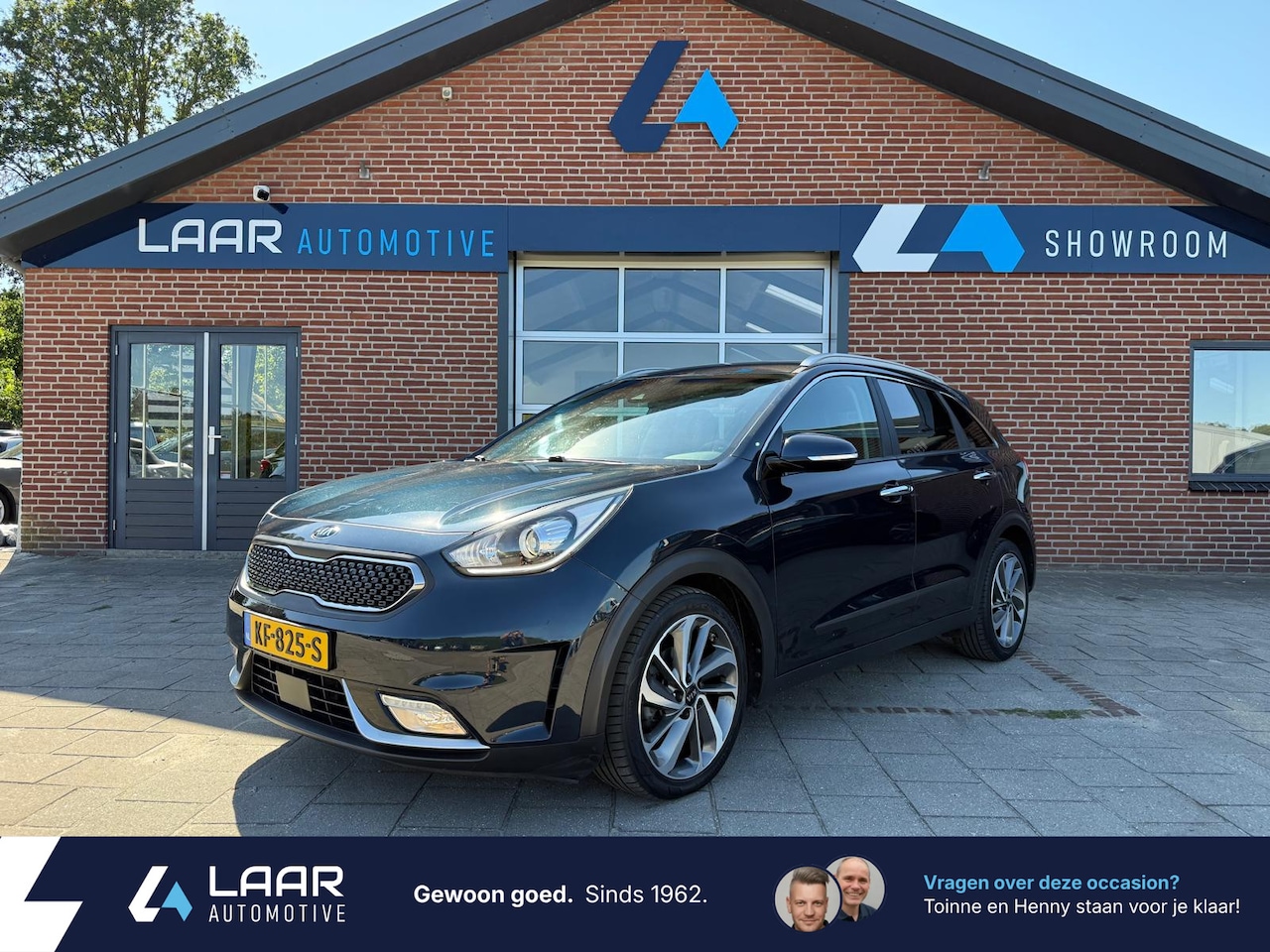 Kia Niro - 1.6 GDi 141PK Hybrid SportLine Navi | Camera | ACC | Leer | BLIS | 18" - AutoWereld.nl