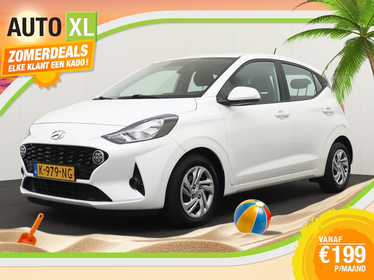 Hyundai i10 - 1.0 Comfort 5-zits Carplay Cruise LED - AutoWereld.nl
