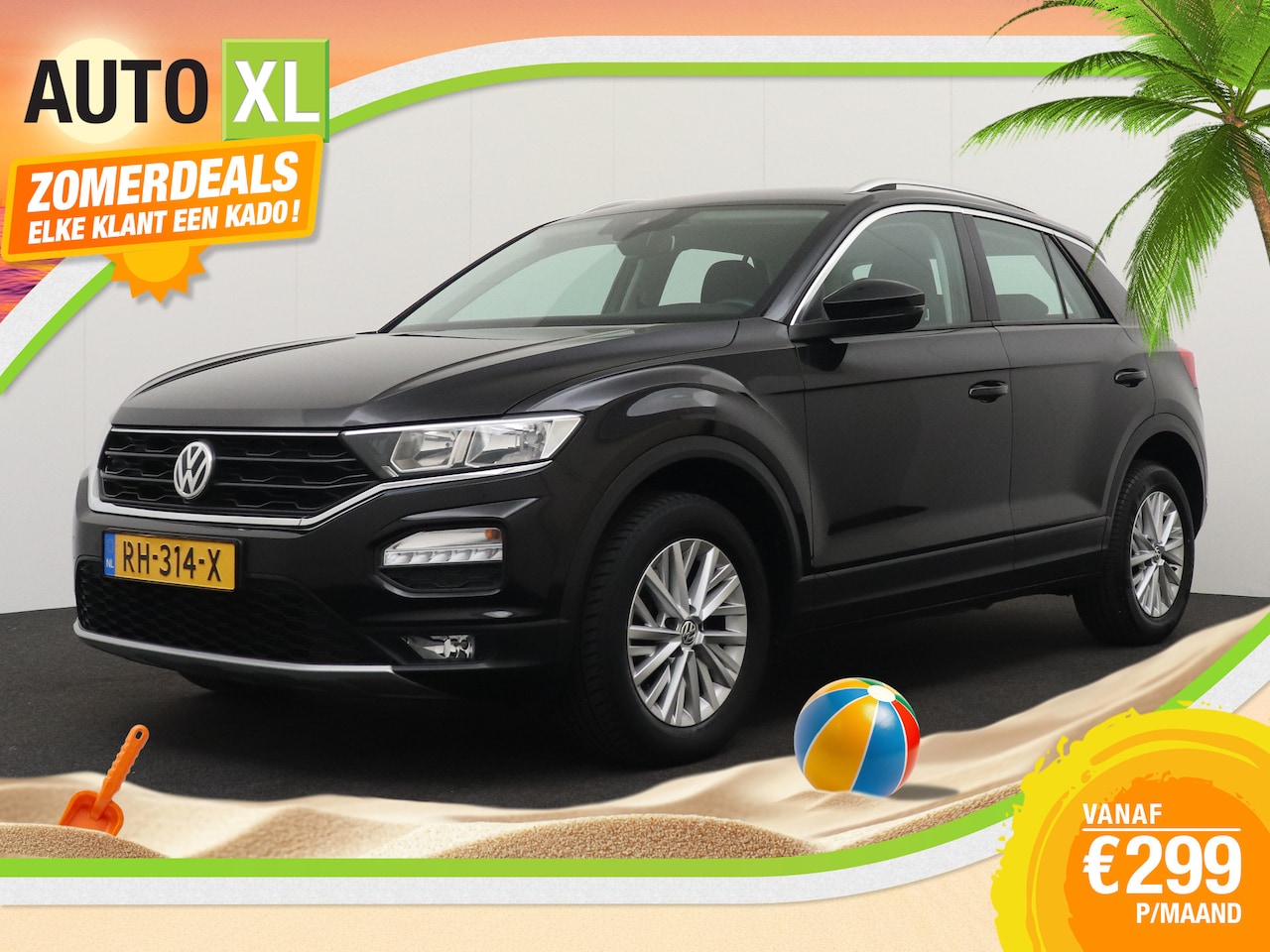 Volkswagen T-Roc - 1.0 116 PK TSI Style Trekhaak Climate Carplay Adapt.Cruise - AutoWereld.nl