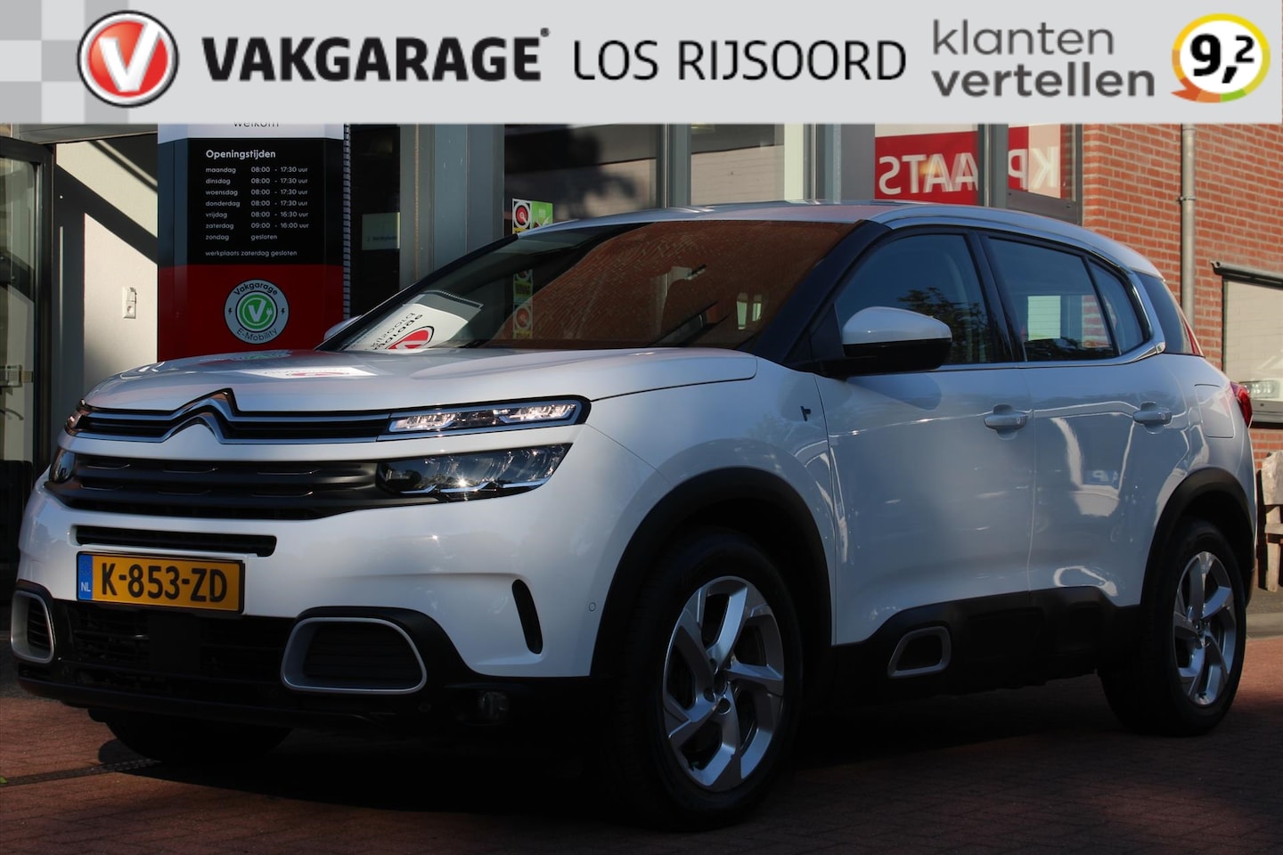 Citroën C5 Aircross - 1.6 PHEV *Business* | Carplay | Camera | Adaptive Cruise & Climate Control | Stoelverwarmi - AutoWereld.nl